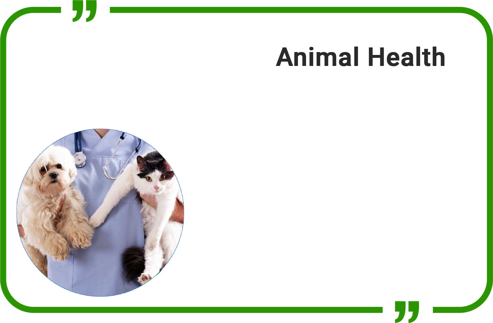 Animal-Health Human health